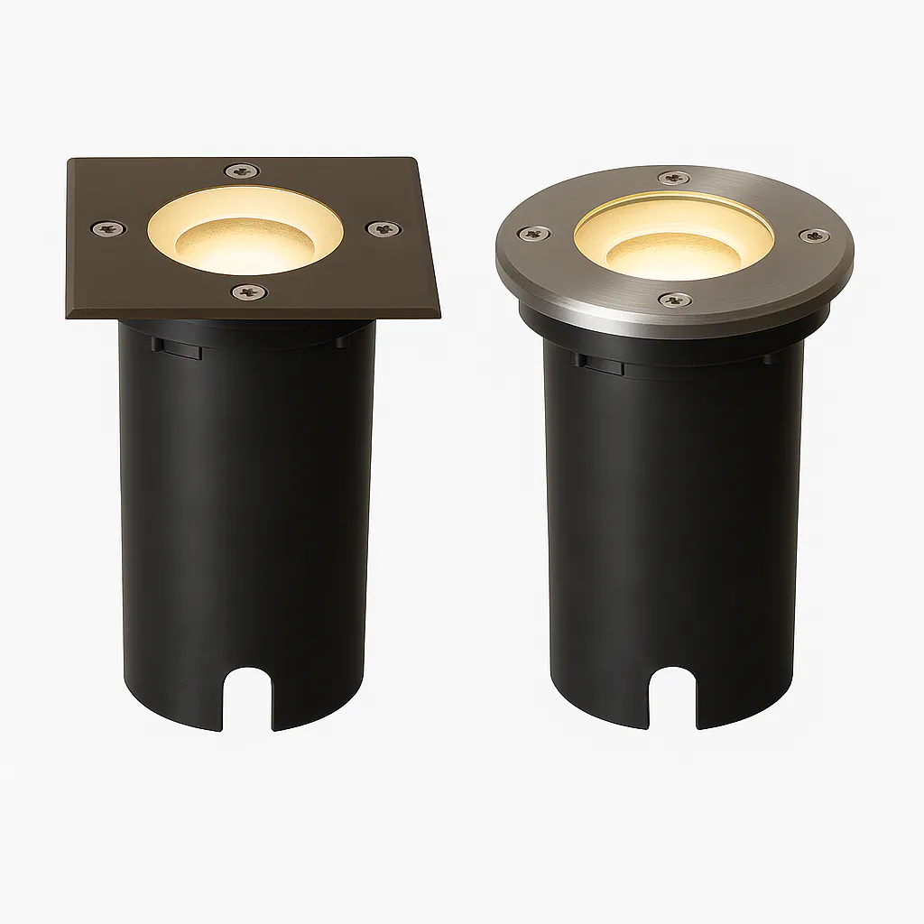 Markspotlights utomhushus