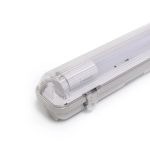 Noxion LED Allmänbruksarmatur Vattentät Armatur Poseidon V2.0 incl. 1x Noxion LED Rör T8 Standard Output 19W 2300lm - 865 Dagsljus | 150cm
