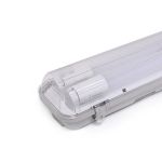 Noxion LED Allmänbruksarmatur Vattentät Armatur Poseidon V2.0 incl. 2x Noxion LED Rör T8 Standard Output 15W 2x1800lm - 830 Varm Vit | 120cm
