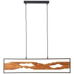 Brilliant Chaumont Pendellampa Aluminium Metall Trä Svart 18W 2300lm - 830 Varm Vit