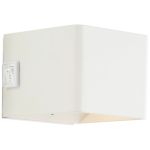 Brilliant Iseo Vägglampa Plast Vit 4W 300lm - 830 Varm Vit | IP44 - med USB