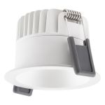 Ledvance LED Spot Mörklight Aluminium Vit 8W 640lm 36D - 927 Extra Varm Vit | Utskärning   68mm - IP44 - Bästa färgåtergivning - Dimbar