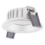 Ledvance LED Spot Air Fix Aluminium Vit 6W 510lm 36D - 930 Varm Vit | Utskärning   68mm - IP65 - Bästa färgåtergivning - Dimbar