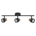 Ledvance LED Decor Spot Cork Stål Svart 10W 690lm - 827 Extra Varm Vit | Dimbar