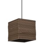 Ledvance Decor Pendellampa Fyrkant Brun | Passande för 1x E27