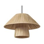 Ledvance Decor Bamboo Papper/Stål Hut 400 Brun | Passande för E27