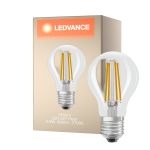 Ledvance Classic LED E27 Päron Filament Klar 5.9W 806lm - 827 Extra Varm Vit | Dimbar - Ersättare 60W