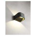 Ansell LED Vägglampa Gila Grafit 11W 512lm - 830 Varm Vit | IP55