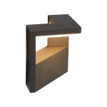 Ansell LED Vägglampa Arco Grafit 11W 468lm - 830 Varm Vit | IP54