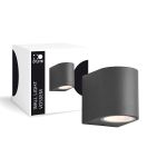 D'Lite Vägglampa Vossem Svart | IP54 - Passande För 1x GU10