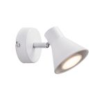 Nordlux Eik Vägglampa Metall Vit | Passande för 1x GU10