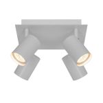 Nordlux Frida 4-Spot Metall Vit | Passande för 4x GU10