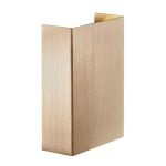 Nordlux Fold 10 Vägglampa Mässing Guld Up & Down 7.5W 225lm - 830 Varm Vit