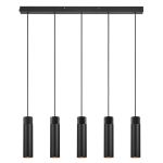Nordlux Tilo Pendellampa Metall Svart | Passande för 5x GU10