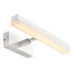 Nordlux Otis 40 Vägglampa Aluminium Vit 14W 1300lm 930 Varm Vit | IP44 - Bästa Färgåtergivning - 3Step Dimbar