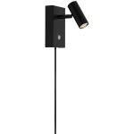 Nordlux Vägglampa Omari 3.2W 827 320lm 41D Svart - Metall | Extra Varm Vit