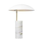 DFTP by Nordlux Bordslampa Mademoiselles Marmor och Metall Vit | Passande för 1x GU10