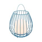 Nordlux Bordslampa Jim To-Go Portable Batteri Blå 3W 300lm - 827 Extra Varm Vit | 3-Stegs Dimbar 