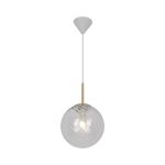 Nordlux Chisell 25 Pendellampa Metall och Glas Mässing | Passande för E27