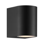 Nordlux Dion Vägglampa Aluminium Svart | Passande för 1x GU10