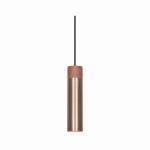 Nordlux Tilo Pendellampa Metall och Trä Mässing | 60mm - Passande för GU10