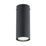 Emibig Taklampa Tecno Stål Svart | Passande för 1x GU10 - Max 8W