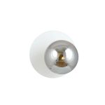 Emibig Vägglampa Oslo Stål Vit | Passande för 1x E14 - Max 10W