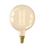 Calex XXL Mega Höga lumen Guld Globe LED E27 G125 Filament 10.5W 1100lm- 821 Extra Varm Vit | Dimbar