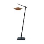 Good&Mojo Golvlampa Bali Bambu Svart | Passande för 1x E27 