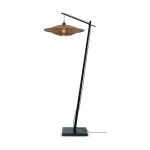Good&Mojo Golvlampa Bali Bambu Svart | Passande för 1x E27 