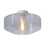 It's about RoMi Taklampa Verona Glas Transparent | Passande för 1x E27 