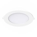Noxion LED Downlight Slim V2.0 12W 1200lm 120D - 840 Kallvit | 170mm - Utskärning   150mm - IP44 - 1-10v Dimbar 