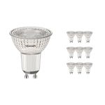 Flerpack 10x Noxion PerfectColor LED Spot GU10 PAR16 4W 345lm 60D - 940 Kallvit | Bästa färgåtergivning - Dimbar - Ersättare 50W