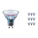 Flerpack 10x Philips MASTER LED Spot ExpertColor GU10 PAR16 3.9W 265lm 25D - 927 Extra Varm Vit | Bästa färgåtergivning - Dimbar - Ersättare 35W