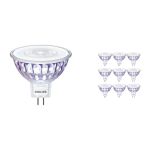 Flerpack 10x Philips Corepro LED Spot GU5.3 MR16 7W 621lm 36D - 827 Extra Varm Vit | Ersättare 50W