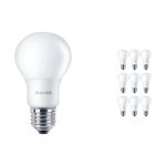 Flerpack 10x Philips Corepro LED Lampa E27 Päron Matt 8W 806lm - 840 Kallvit | Ersättare 60W