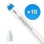 Flerpack 10x Philips LED Rör T8 CorePro (EM/Mains) High Output 18W 2000lm - 840 Kallvit | 120cm - Ersättare 36W
