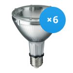 Flerpack 6x Philips MASTERColour E27 CDM-R Elite PAR30L 70W 40D - 930 Varm Vit | Bästa färgåtergivning