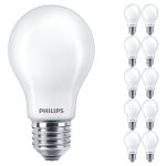 Flerpack 10x Philips MASTER Value LED Lampa E27 Päron Matt 3.4W 470lm - 927 Extra Varm Vit | Bästa färgåtergivning - Dimbar - Ersättare 40W