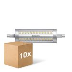 Flerpack 10x Philips Corepro LED Lineair R7s 118mm 14W 2000lm - 830 Varm Vit | Dimbar - Ersättare 120W