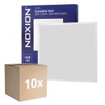 Flerpack 10x Noxion LED Panel Ecowhite V4.0 28W 3360lm - 830-840-865 CCT | 60x60cm - Philips driver