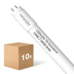 Flerpack 10x Noxion LED Rör T8 Avant (EM/Mains) Standard Output 19W 2300lm - 840 Kallvit | 150cm - Ersättare 58W