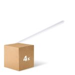 Flerpack 4x Philips LED Allmänbruksarmatur Ledinaire BN021C 24W 2600lm - 840 Kallvit | 150cm