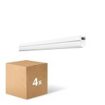 Flerpack 4x Ledvance LED Allmänbruksarmatur Linear Kompakt High Output 25W 2500lm - 830 Varm Vit | 150cm