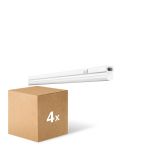 Flerpack 4x Ledvance LED Allmänbruksarmatur Linear Kompakt Växla 14W 1400lm - 830 Varm Vit | 120cm