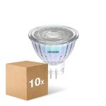 Flerpack 10x Noxion LED Spot GU4 MR11 1.8W 184lm 36D - 827 Extra Varm Vit | Ersättare 20W