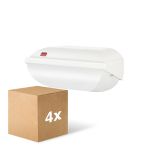 Flerpack 4x  Philips LED Säkerhet Coreline BWC110 Vit 9W 900lm - 830 Varm Vit | 242x110mm - IP54 - Ljussensor
