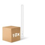 Flerpack 10x Philips Corepro PL-L LED 24W 3400lm - 840 Kallvit | 4-Stift - Ersättare 55W