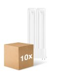 Flerpack 10x Ledvance Dulux F LED 20W - 830 Varm Vit | 4-Stift - Ersättare 36W