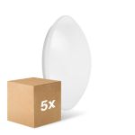 Flerpack 5x Ledvance Surface Cirkulär 400 24W 830 1920lm Vit IP44 | Varm Vit